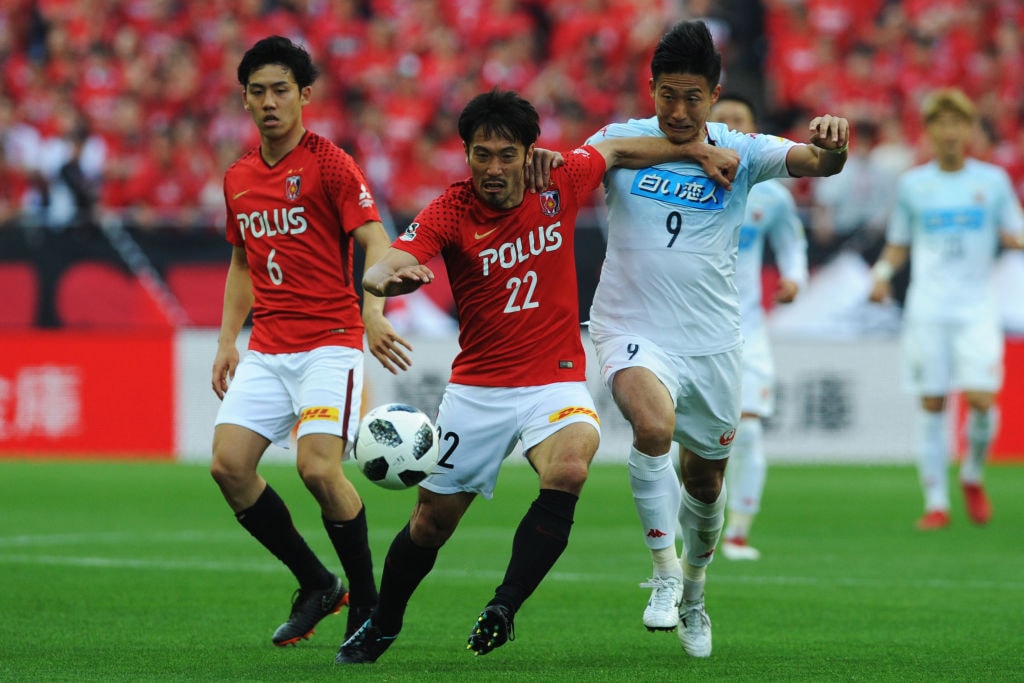 2018年の阿部。遠藤航らとともに共闘した　©Getty Images