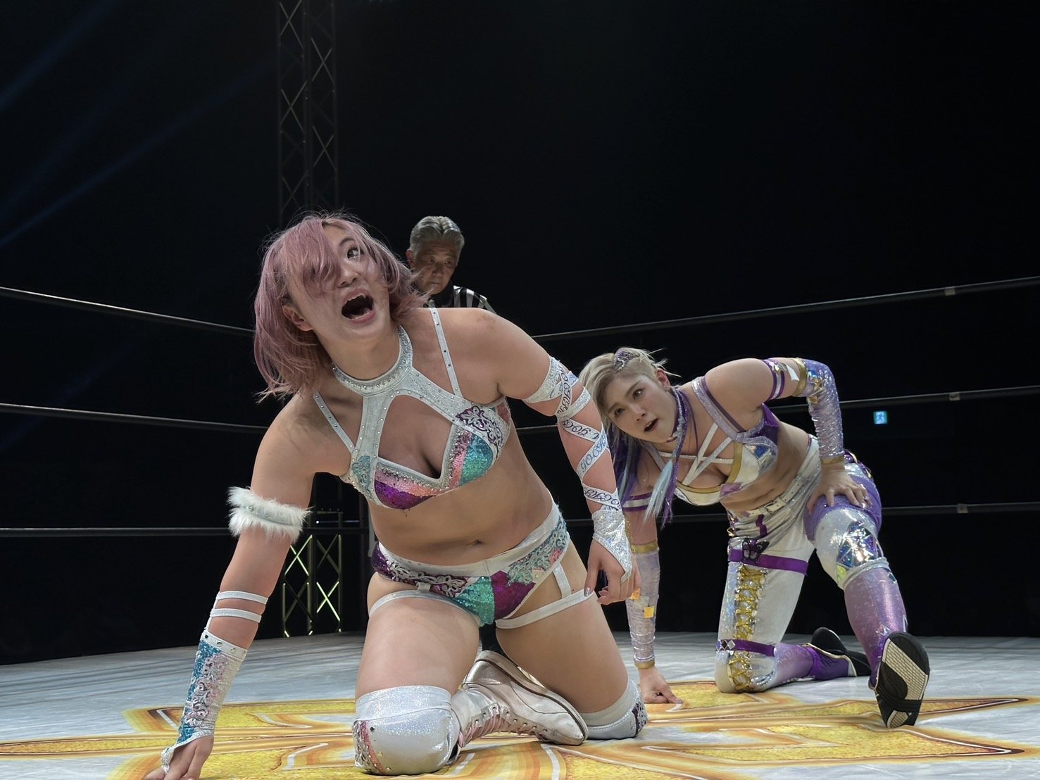 負傷した試合の相手、後藤智香とは復帰戦でも対戦した　©Norihiro Hashimoto