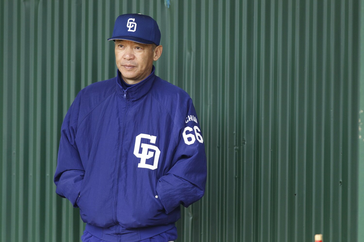 2004年～2011年に中日監督を務めた落合　©Tamon Matsuzono