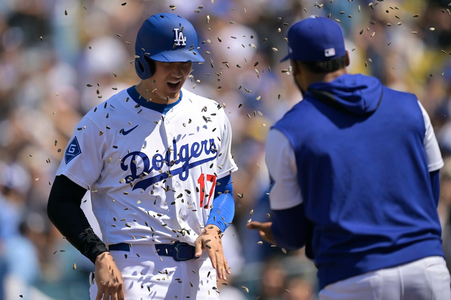 「登板日にホームラン」という大谷らしい活躍をナショナルズ戦で見せた ©Getty Images