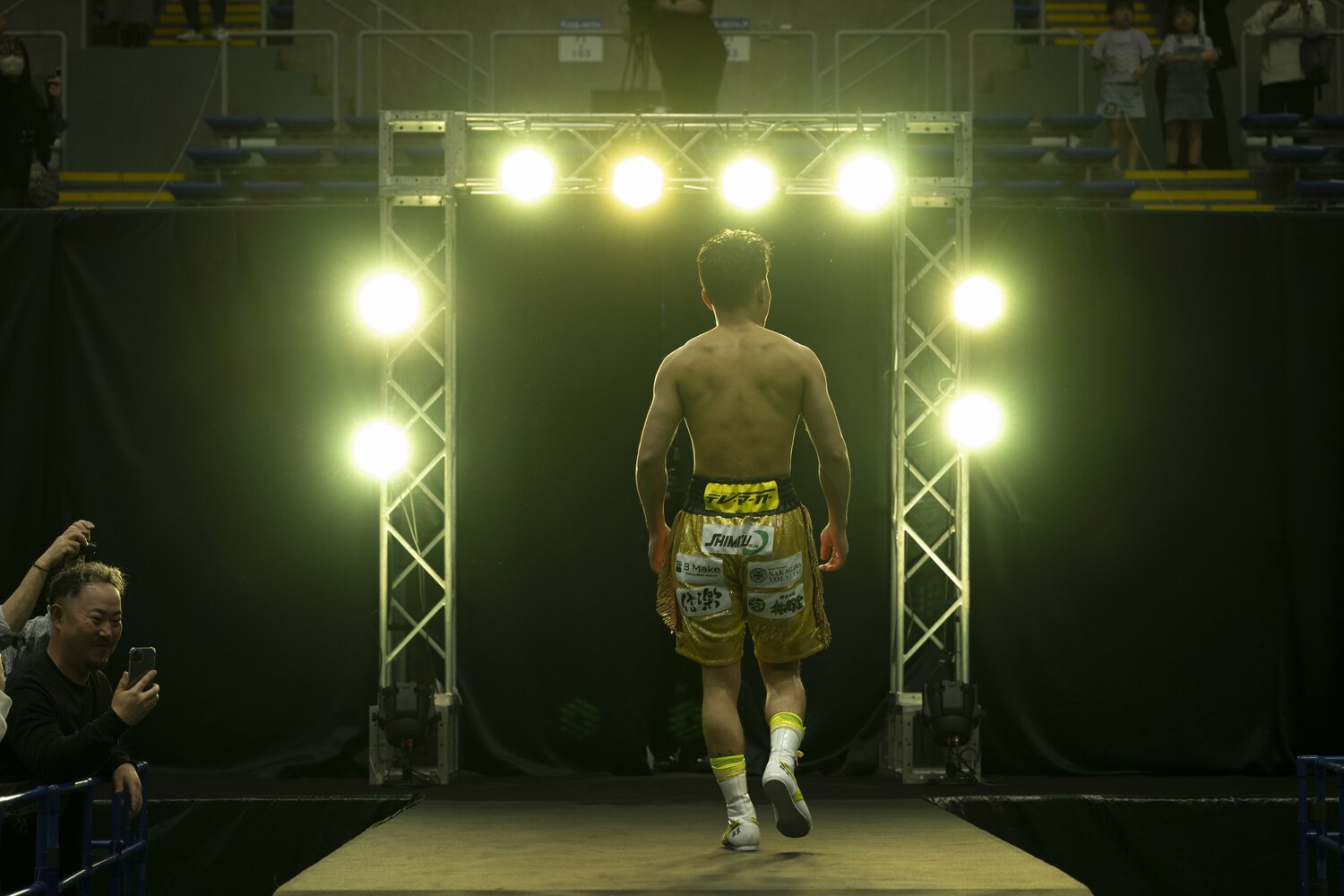 波乱万丈のリング生活に別れを告げた木村　©Tadashi Hosoda