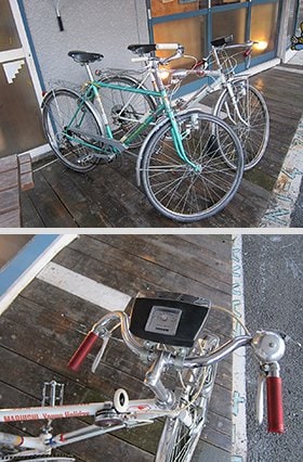 30～40年も前のジュニアスポーツ自転車が、今もピカピカの現役の姿で置いてあるという事実に、感動した！