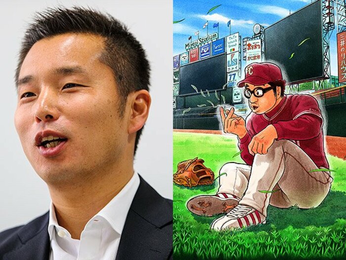 『グラゼニ』凡田夏之介vs.池田純氏。メジャーでスター選手と仲良くなるべし！＜Number Web＞ photograph by Number/Morning