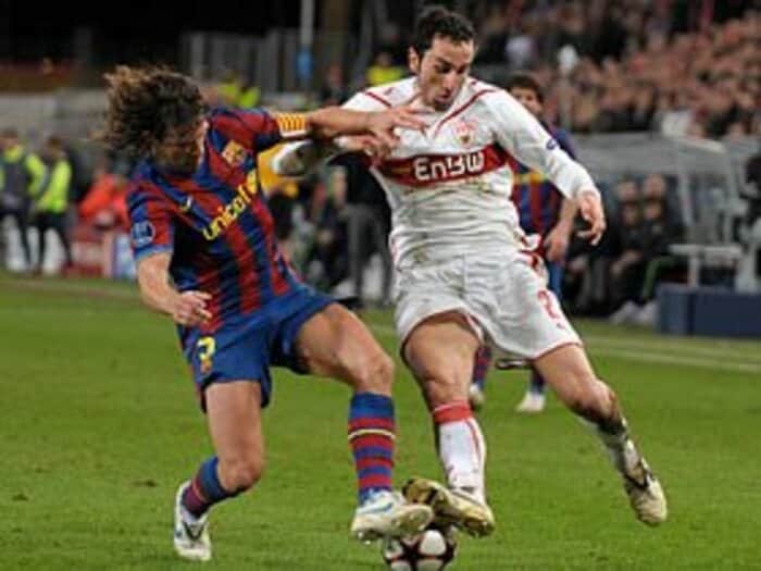 バルサを苦しめたシュツットガルト。カンプ・ノウで“奇跡”は起こるか？＜Number Web＞ photograph by Uniphoto Press