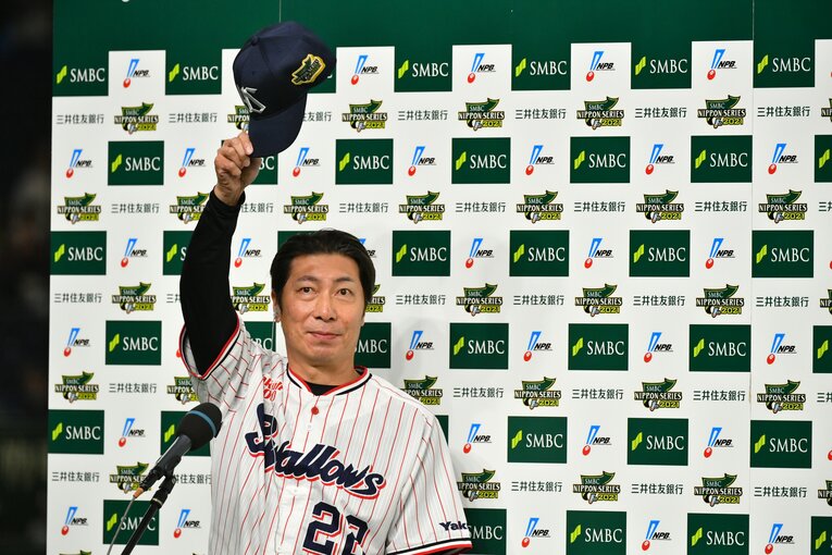 ヤクルト高津監督　©️Hideki Sugiyama