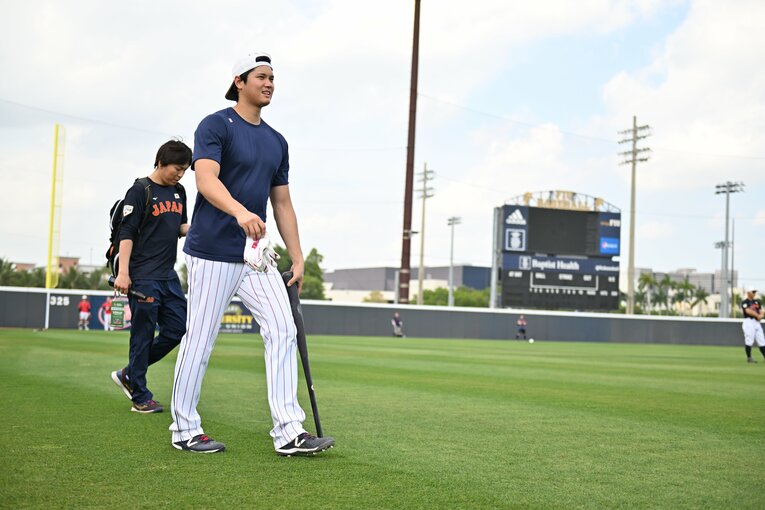練習着になるとムッキムキな肉体があらわに　©︎Naoya Sanuki