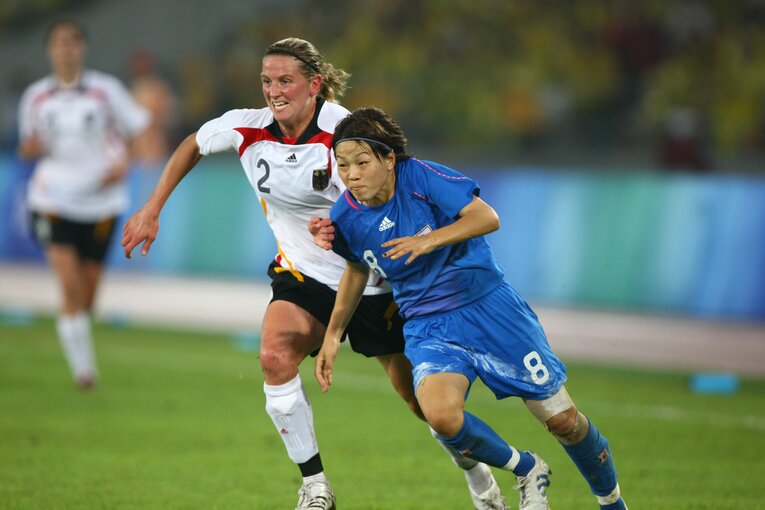 宮間あや（2008年北京五輪）©︎JMPA