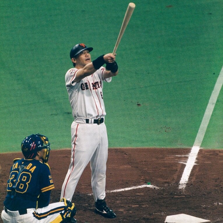 巨人時代の落合©Hideki Sugiyama