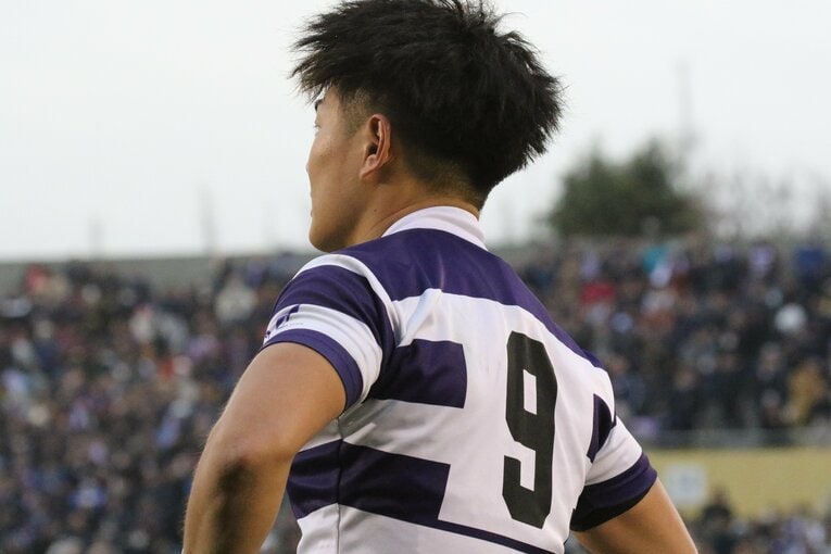 明大時代は主将も務め、2018年に大学日本一も経験　©Nobuhiko Otomo