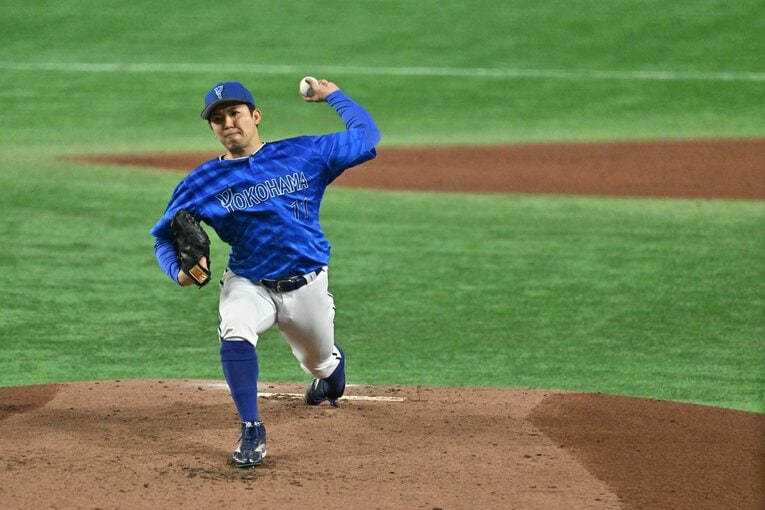 ケイとフォームが近い東克樹ともよくコミュニケーションをとっているという　©Hideki Sugiyama