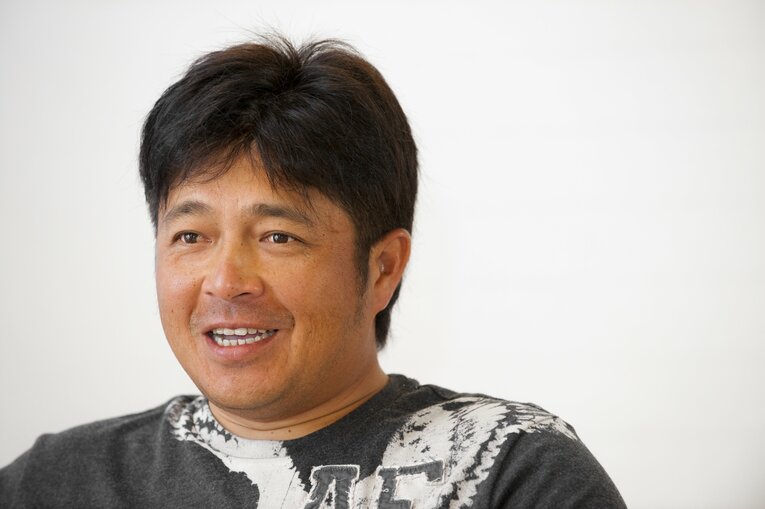 2009年、阪神コーチ時代　©︎Toshiya Kondo