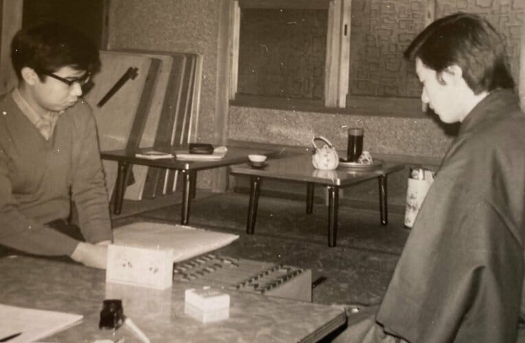 東西決戦の対局光景　©Noboru Tamaru