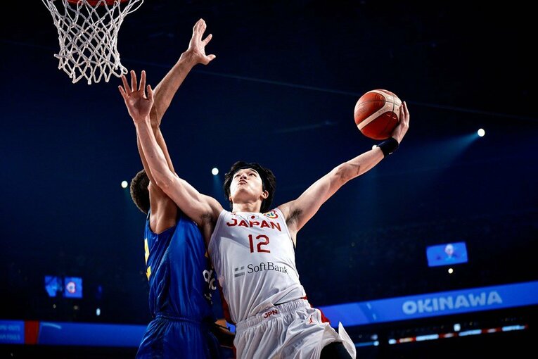 代表引退をかけてW杯に臨んでいた渡邊　©FIBA