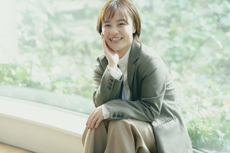 リオ五輪女子レスリング金メダリストの登坂絵莉さん　©Wataru Sato