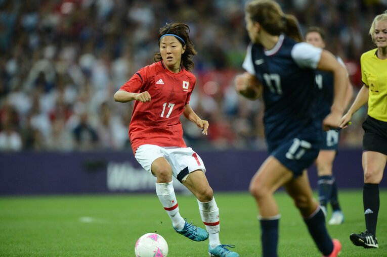 永里優季（2012年ロンドン五輪）©︎JMPA