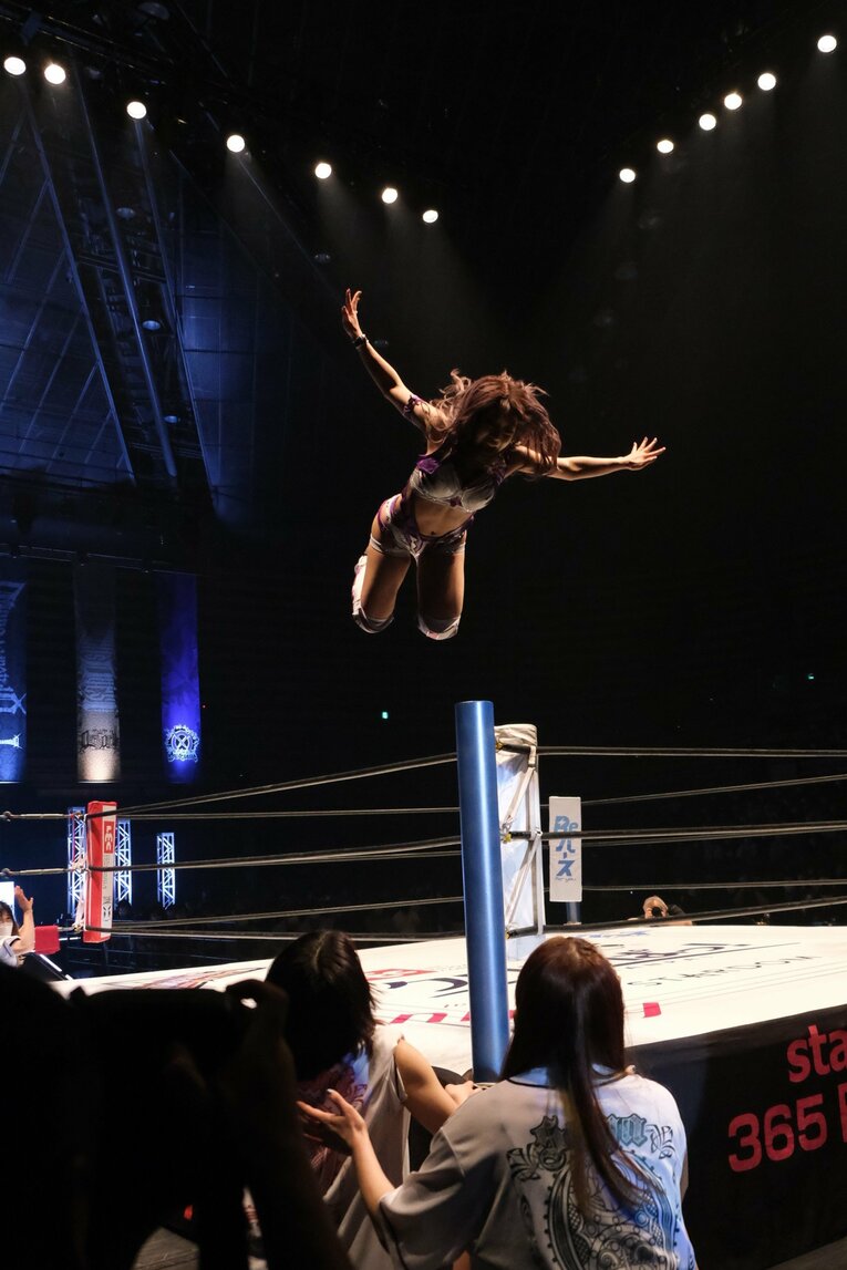 王者・AZMが「天才」と断言し溺愛する駿河メイ、その真の凄さとは？ ハイスピード王座戦で敗北もスターダムファンが熱狂した理由(21)