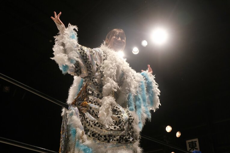 マリーゴールドの女子プロレスラー・桜井麻衣　©Norihiro Hashimoto