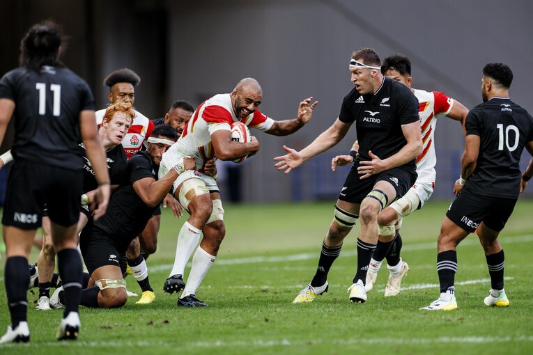 リーチマイケルの突進（3/4）©︎Kiichi Matsumoto