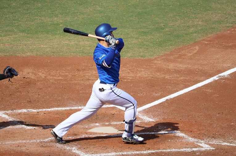 武田の打撃　©Kou Hiroo