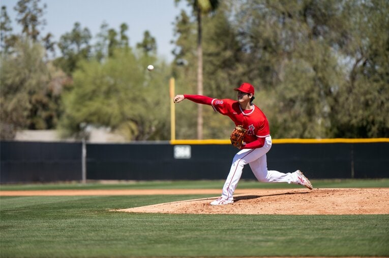 2022年の大谷のスプリングキャンプ（全30枚超／未公開ショットも多数）　©Nanae Suzuki