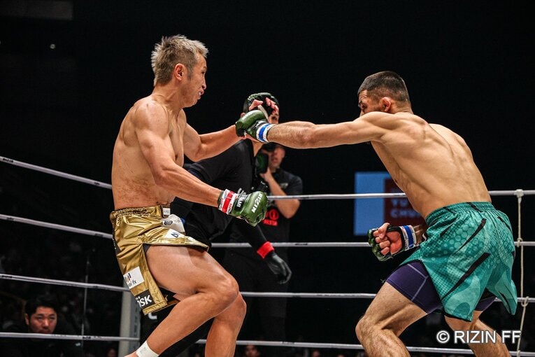 ラジャブアリ・シェイドゥラエフvs.久保優太　©RIZIN FF