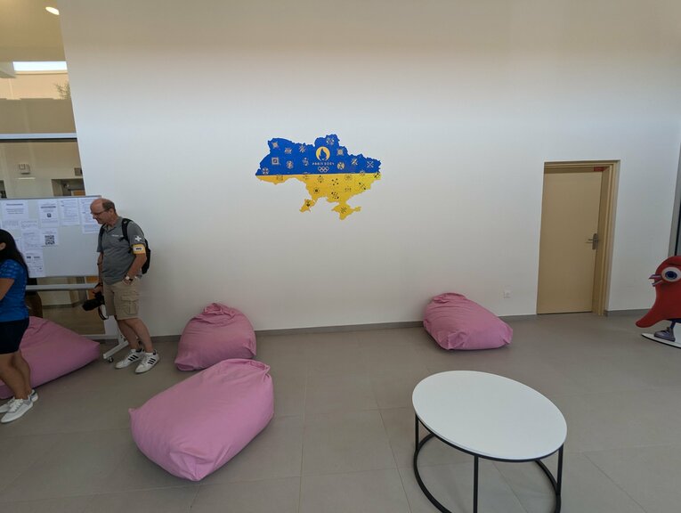 パリ五輪の選手村（全56枚）©JMPA