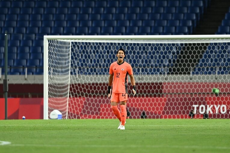 メキシコ戦の谷©Takuya Kaneko/JMPA