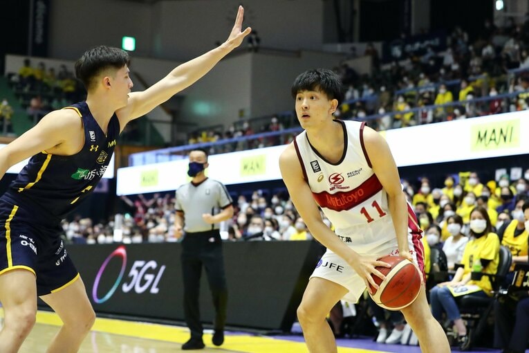 昨季は58試合に出場し1試合平均5.1得点。新人賞ベスト5とTwitter投票で選ばれる「NEXT STAR賞」を受賞した増田