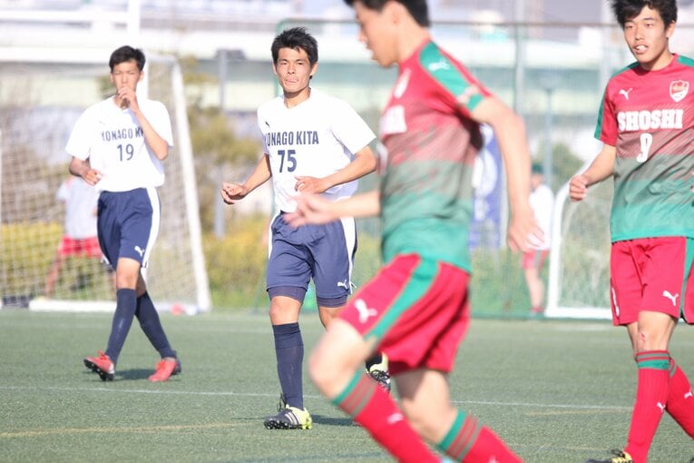 米子北高時代の佐野海舟　©︎Takahito Ando