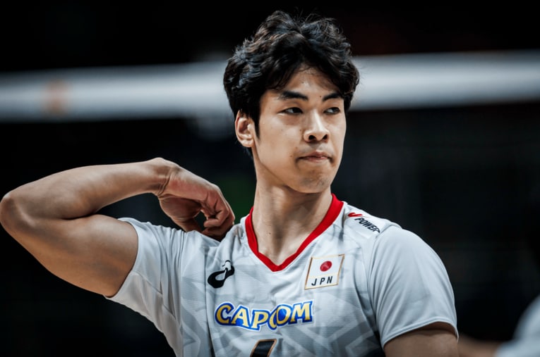 宮浦健人（VNLイタリア戦）　©︎Volleyball World