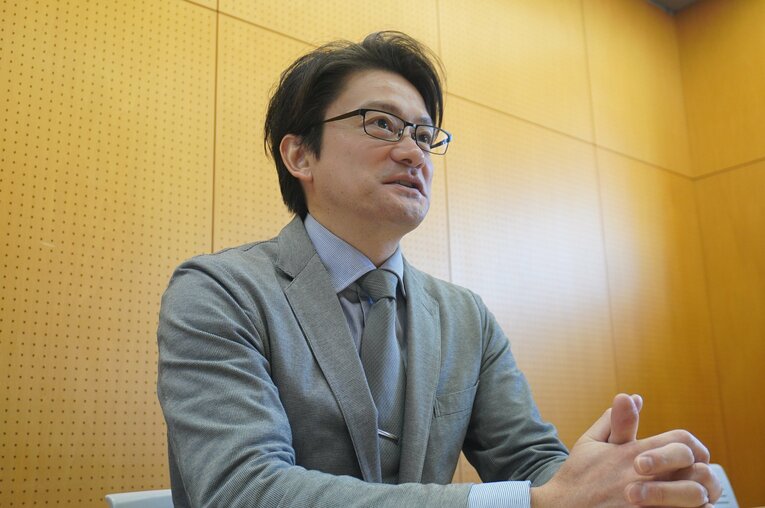 現在、立正大で准教授を務める西谷さん。現役時代には大学院生との「二足の草鞋」にもトライした　©NumberWeb