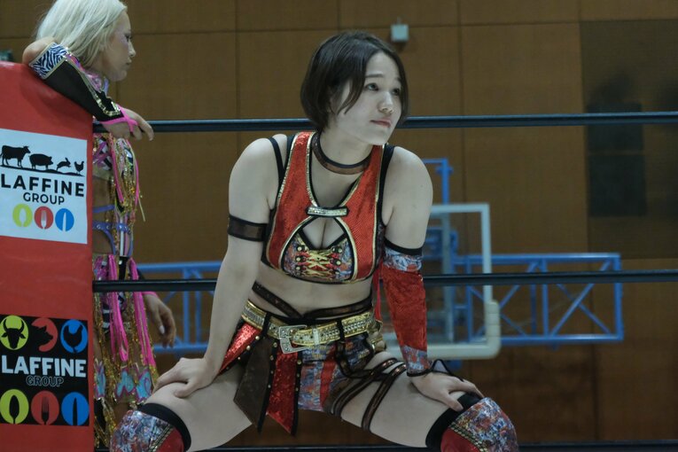 紆余曲折を経て、マリーゴールドでベルトを巻いた翔月なつみ