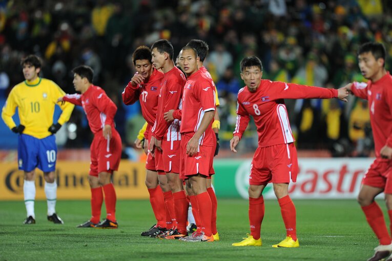 2010年南アフリカW杯 ブラジルvs北朝鮮 ©︎JMPA