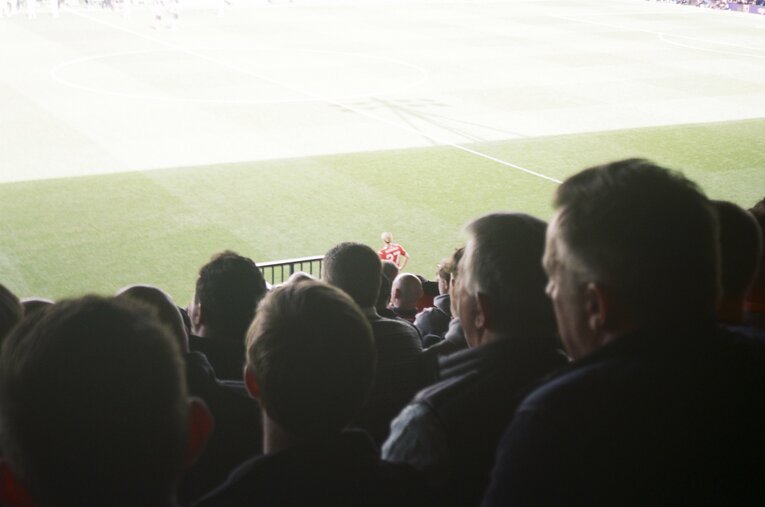 ルートンタウンの本拠地「ケニルワース・ロード」。住宅街の真っ只中に位置する　©︎Yudai Emmei