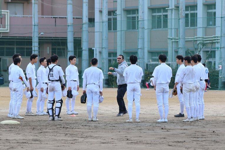 SNSを駆使した戦略の甲斐もあってか、今春は2ケタの人数の部員が入部した　©Fumi Sawai