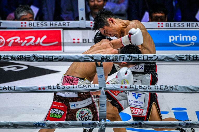 中谷潤人vs.西田凌佑（WBC・IBF世界バンタム級王座統一戦） ©Takuya Sugiyama
