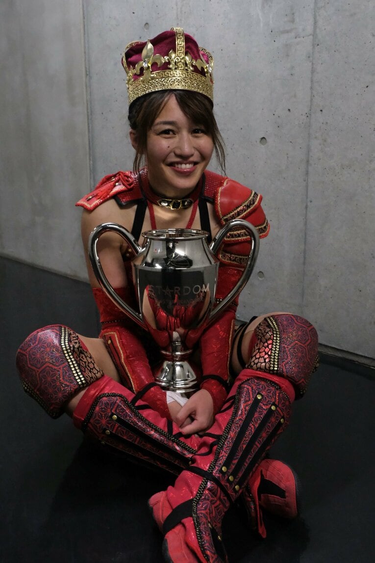 5★STAR GPにて優勝した朱里