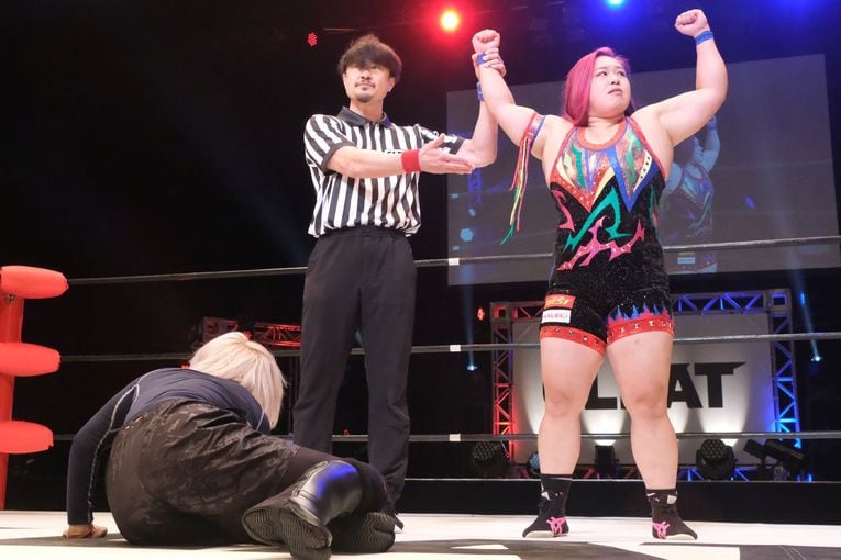 「手も足も出なくて...」新団体GLEATで“女優レスラー”福田茉耶が味わった“恐怖の4分50秒”…それでも「光栄です」と語ったワケ(31)