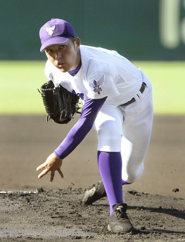関東第一高校時代の佐藤　©︎Kyodo News