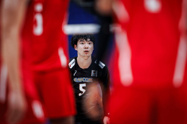 大塚達宣（VNLキューバ戦）©︎Volleyball World