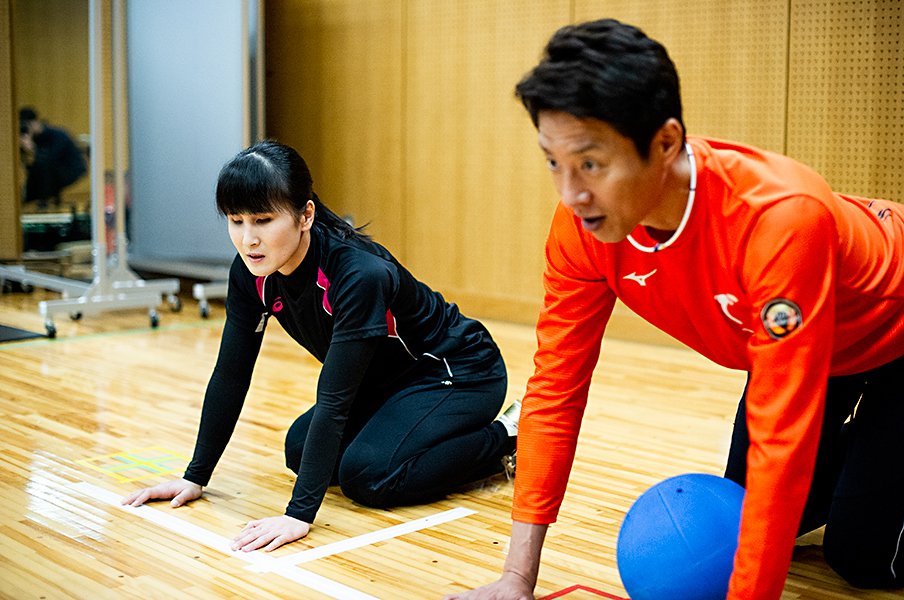 修造、ゴールボール・天摩由貴の「生粋の負けず嫌い魂」に感服!<Number Web> photograph by Yuki Suenaga