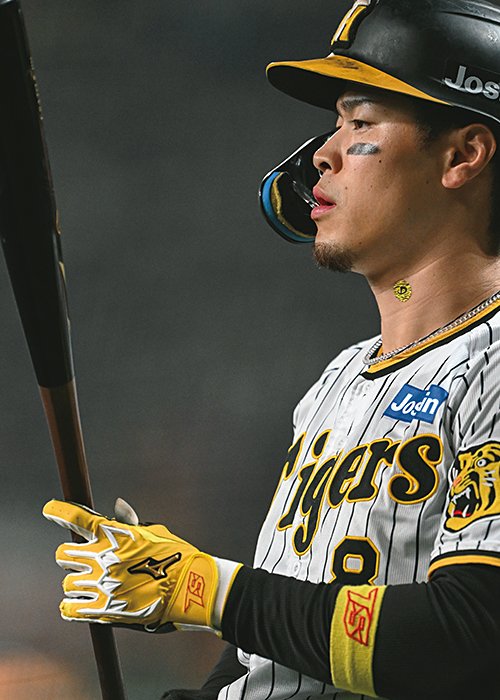 新人から4年連続で2桁本塁打を放っているサトテルこと佐藤輝明