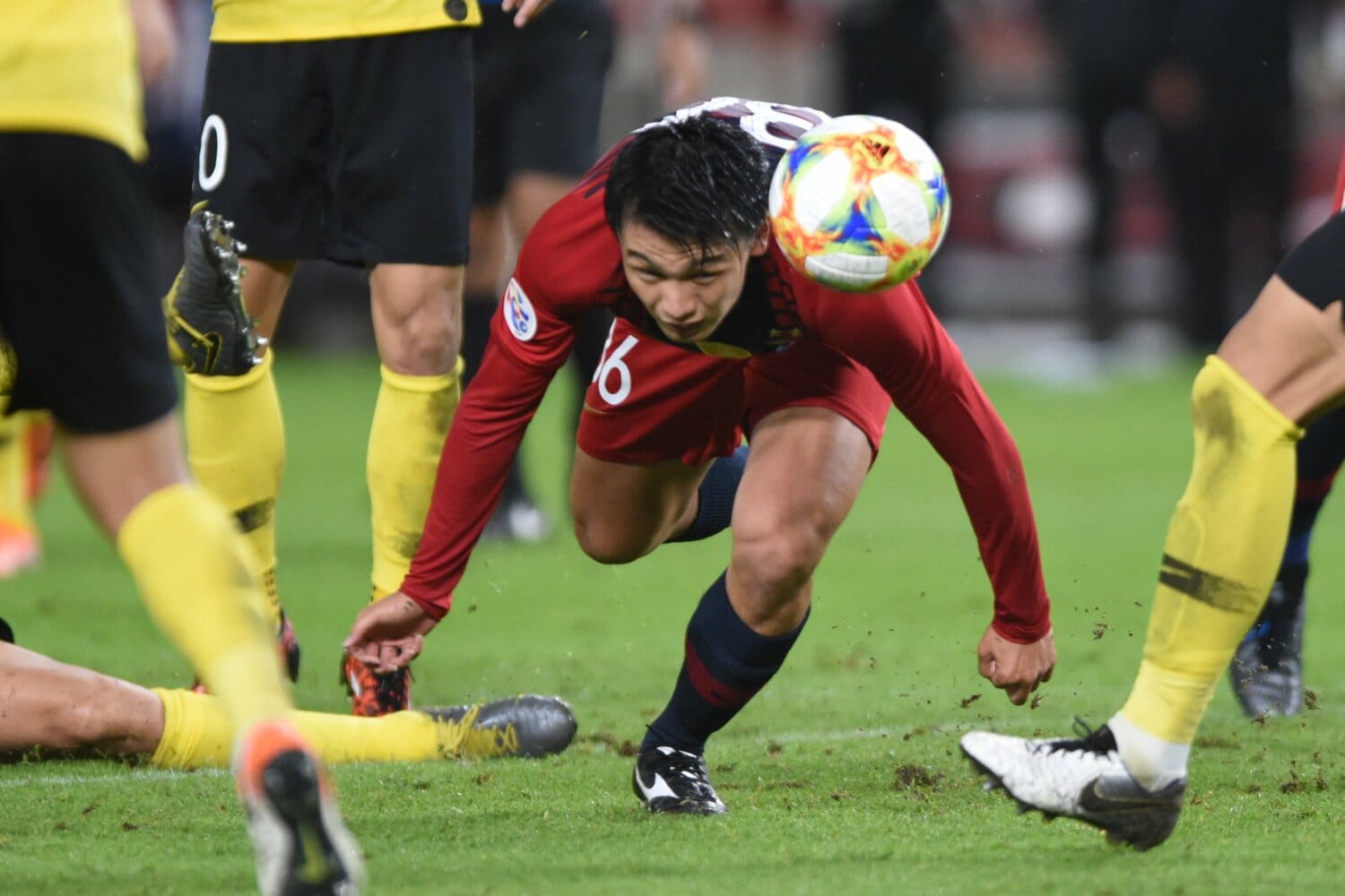 サッカーを始めた小学生時代から常に考え続けることで、「ユース落ち」から這い上がってきた上田　©Getty Images