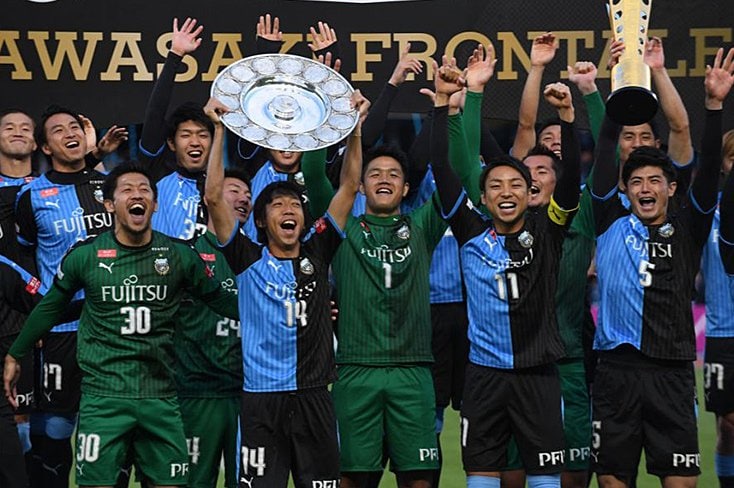 2018年は圧倒的な強さでJ1連覇©Getty Images
