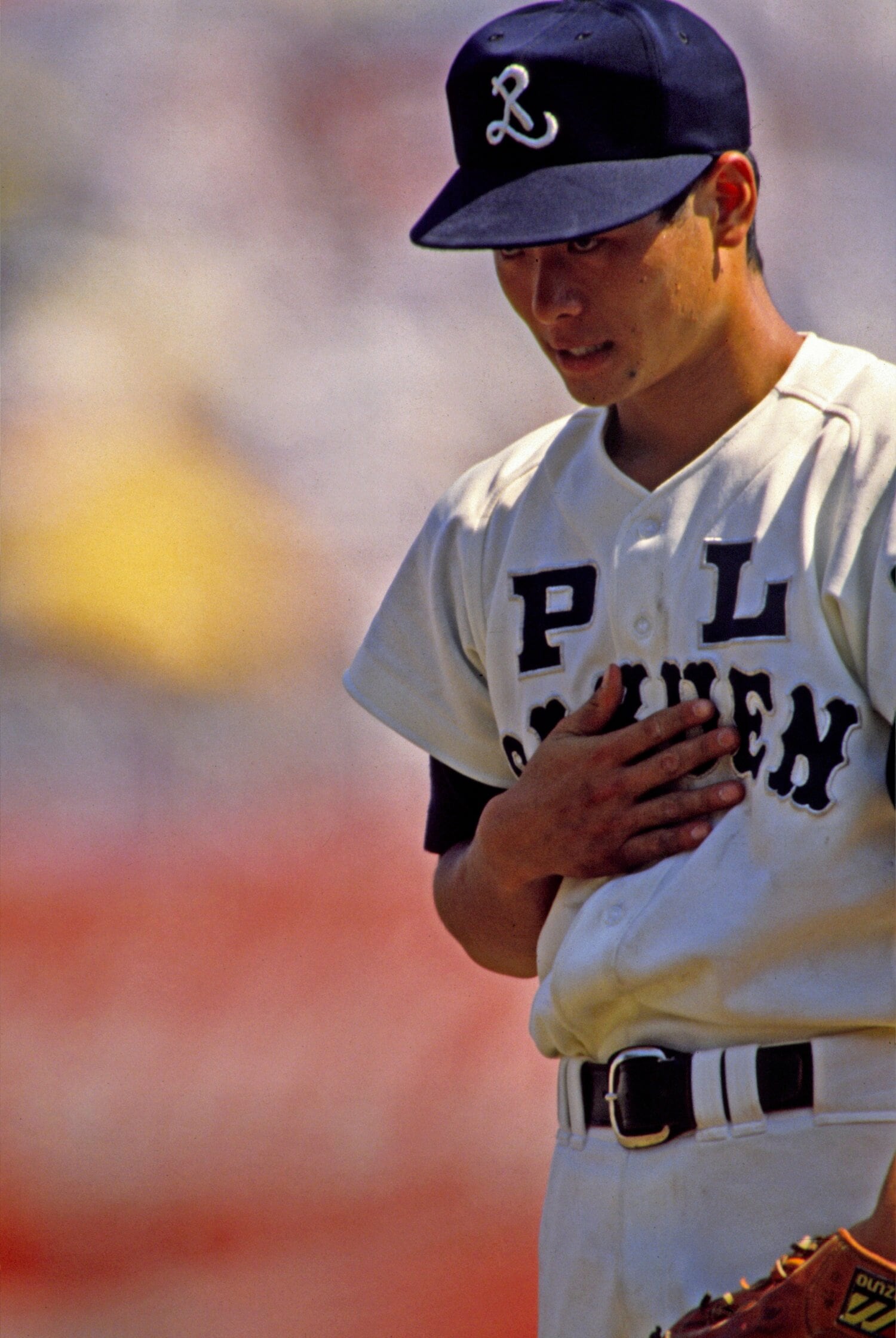 PL学園のエースとして、前人未到の甲子園通算20勝をあげた桑田　©︎Katsuro Okazawa/AFLO