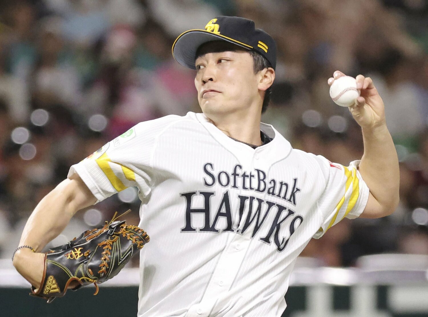 プロ21年目のシーズン、20試合に先発し8勝の成績　©KYODO