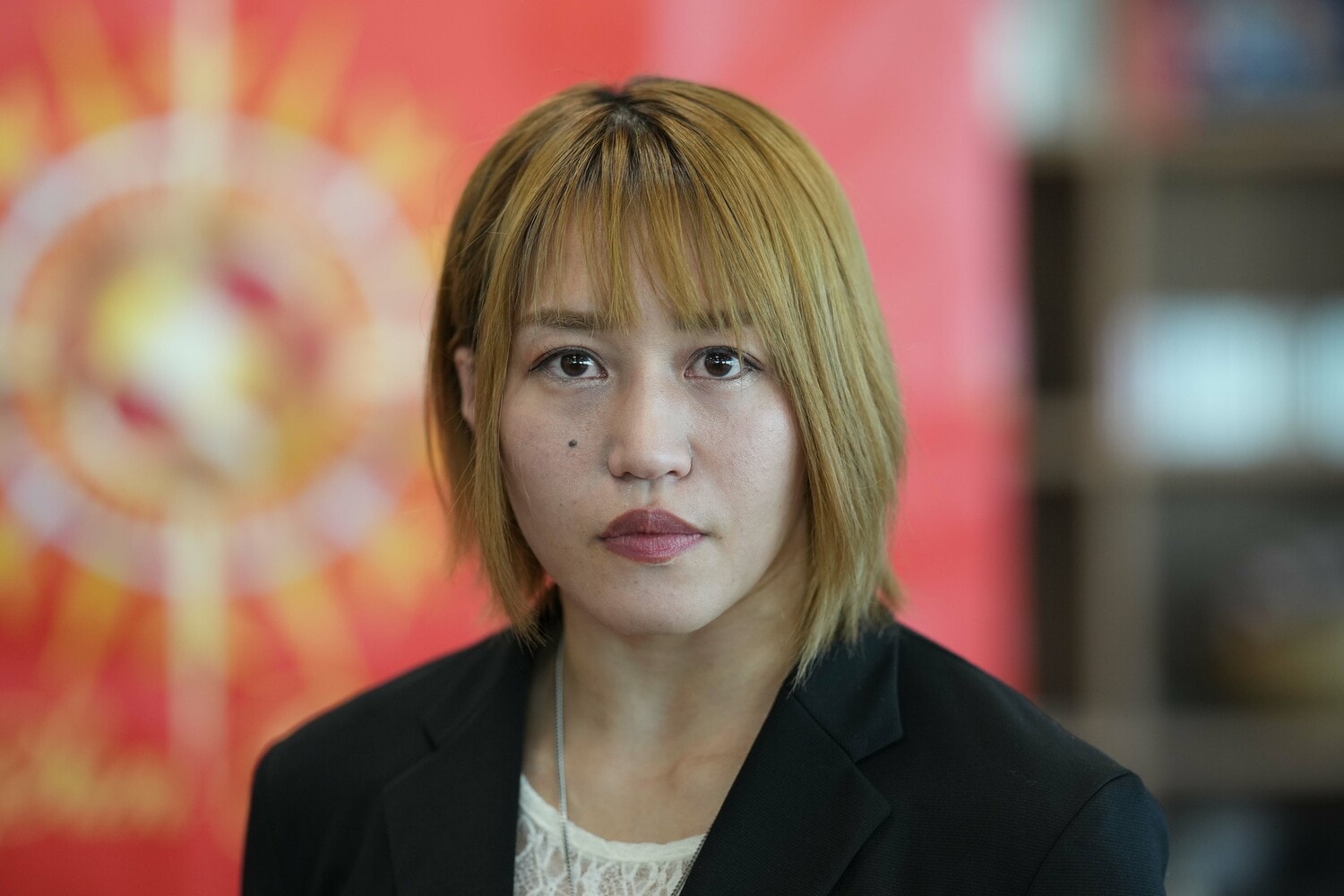 Sareeeの次の相手となる朱里も、IWGP女子に強い思いを持つ　©Essei Hara