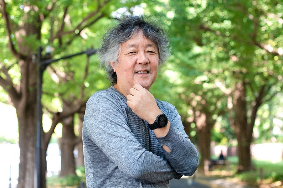「遅過ぎるって叱られた(笑)」茂木健一郎が絶賛するガーミンのランニングウォッチの機能とは?<Number Web> photograph by Asami Enomoto