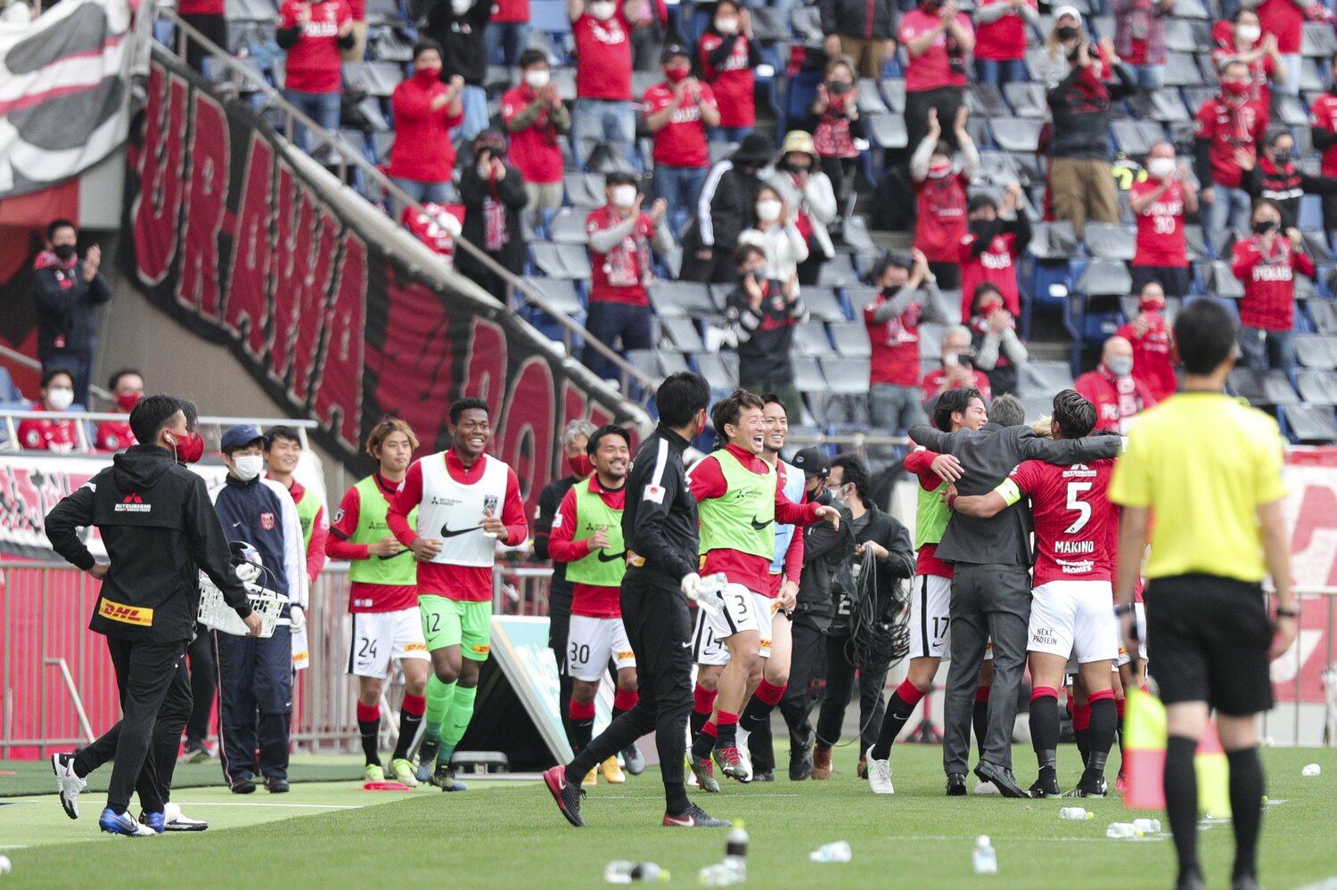 リカルド新体制の浦和は、徐々に勝ち点を積み上げている©AFLO SPORT