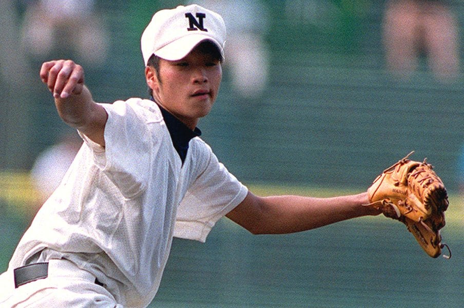 夏の甲子園で優勝投手となった近藤　©Kyodo News